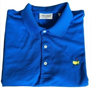 Masters Performance royal blue golf polo shirt Size XL
